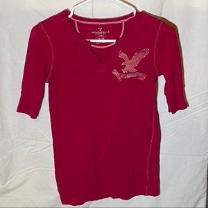 American Eagle 3/4 Sleeve Shirt